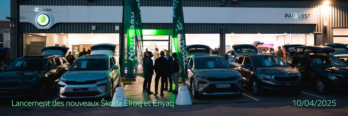 Škoda Villemomble - Lancement des nouveaux Elroq et Enyaq