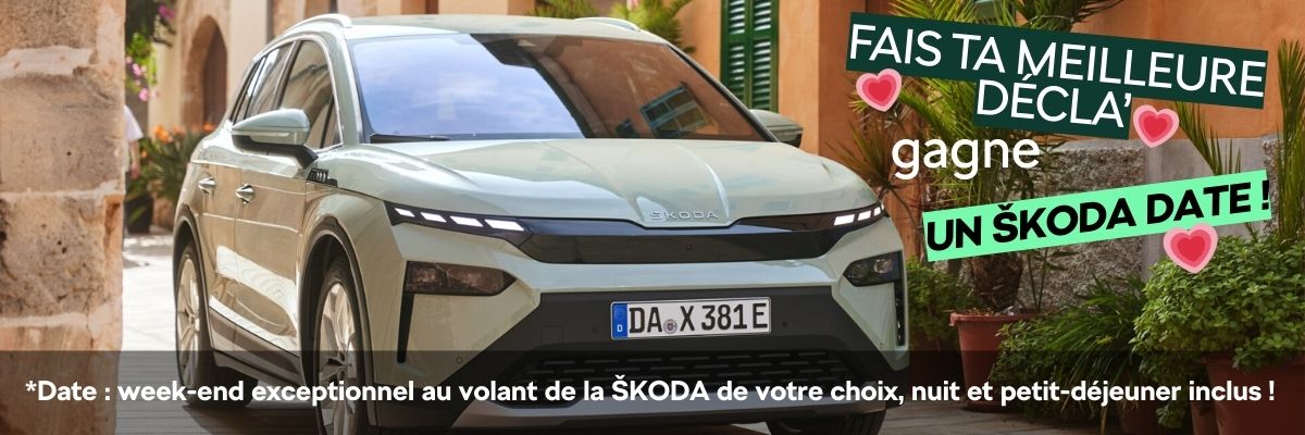 Škoda Villemomble - Et si vous gagniez un ŠKODA Date ? 💗